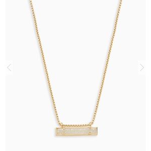 Kendra Scott Leanor  Neklace Iridescent Drusy